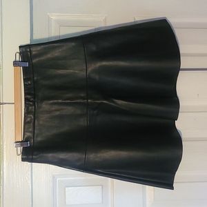 Ann Taylor Pleather Skirt